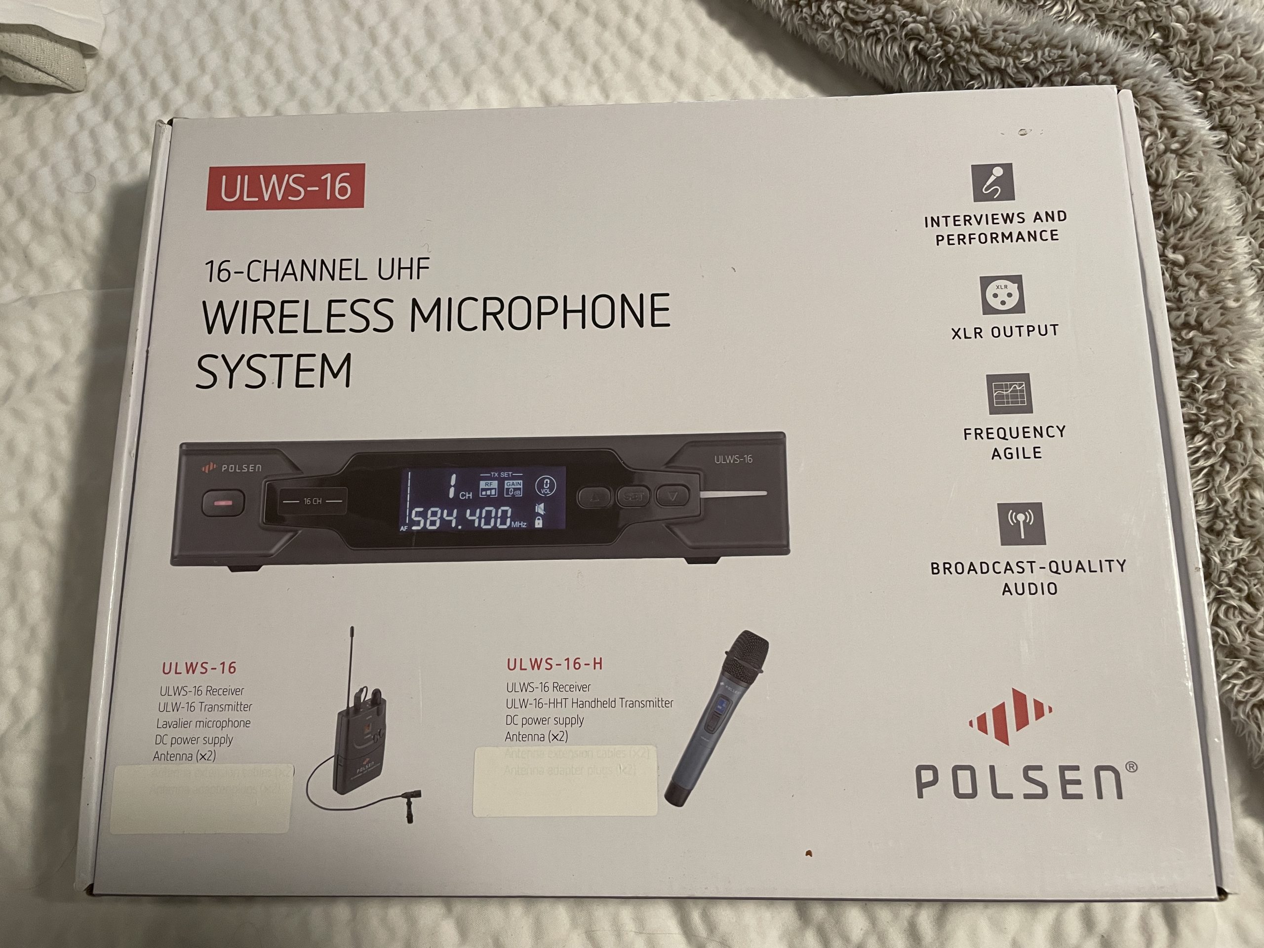 Polsen ULWS 16 Wireless Mic System