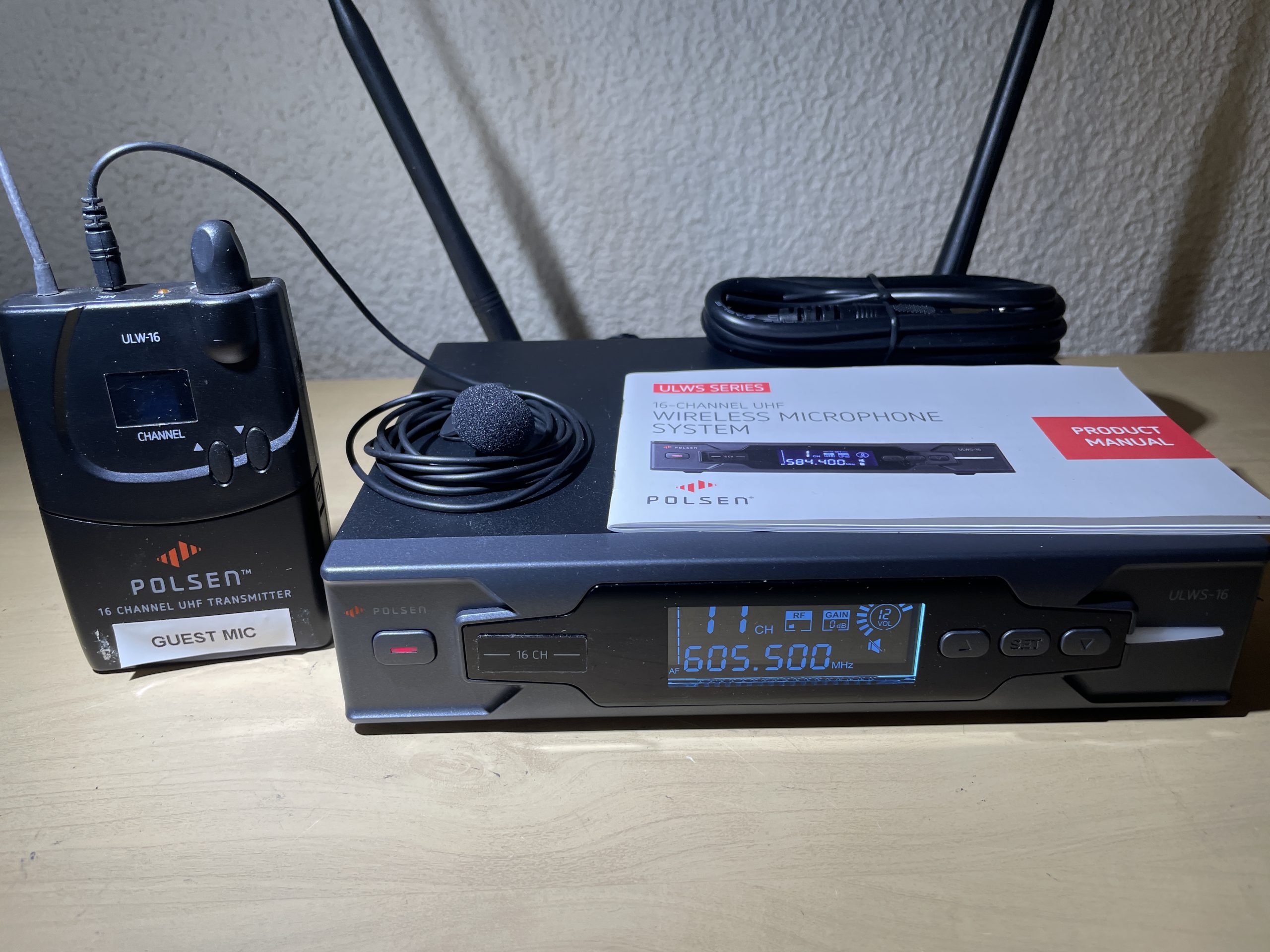 Polsen ULWS 16 Wireless Mic System