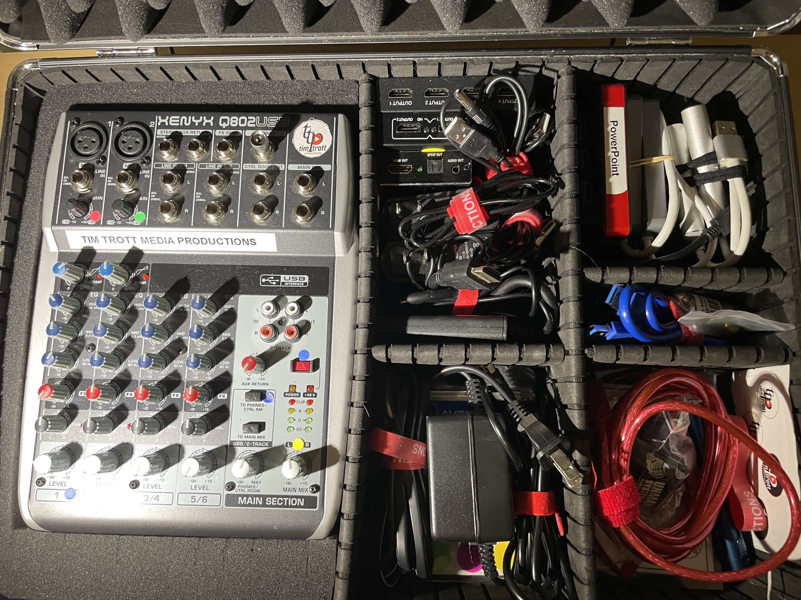 Behrenger Xenyx Q802 USB Audio Mixer - Image 3